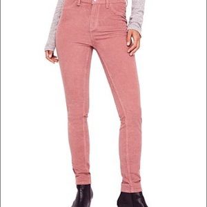 Free People Mauve corduroy pants